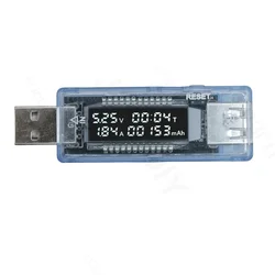 Universal USB Charger Capacity Tester with LCD Display for Voltage and Current Measurement (USB Tester)