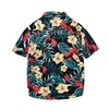 Korean version slim beach shirt, Hawaiian style top, essential for travel, vacation, and parties 3