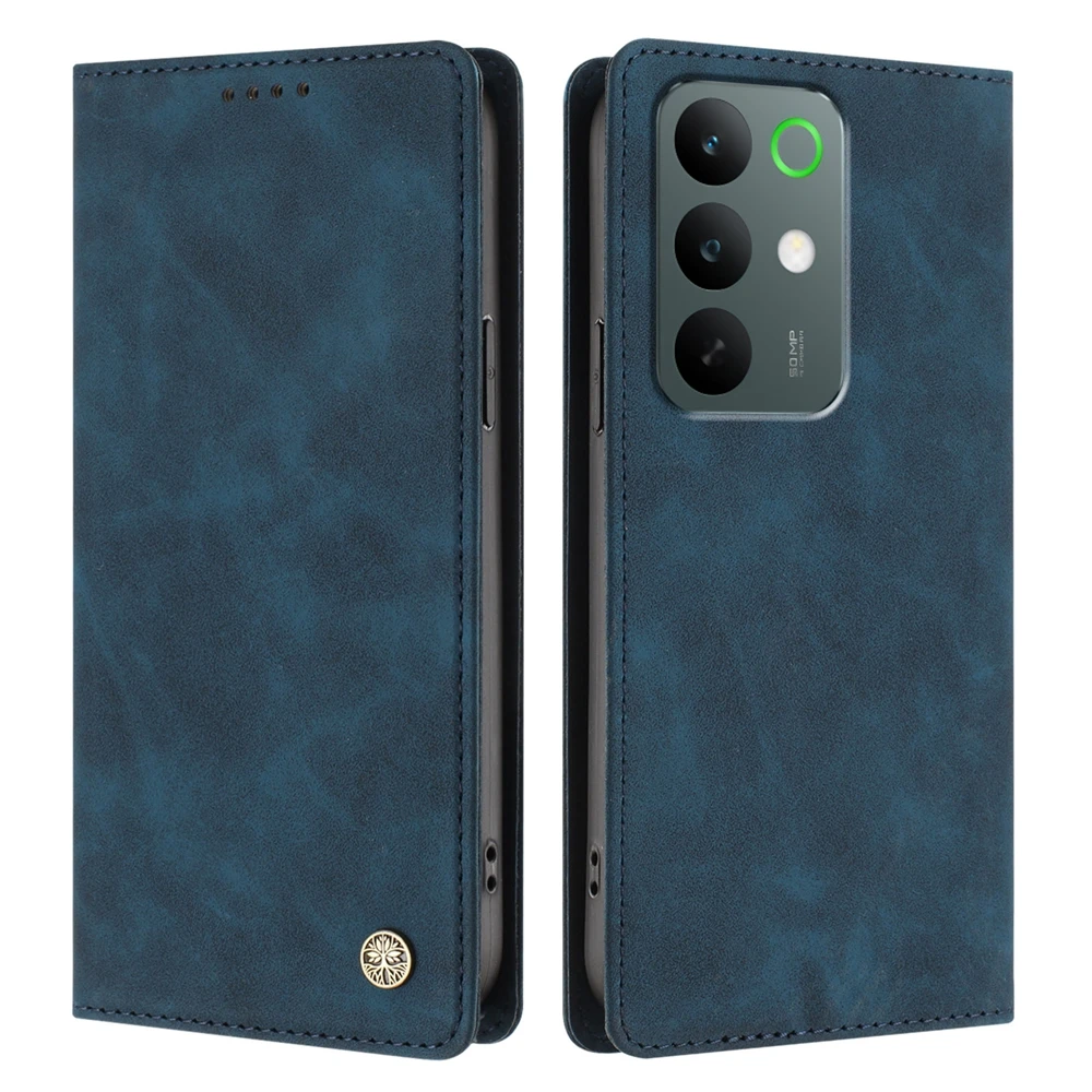 Premium Magnetic Leather Phone Case with 3D Logo