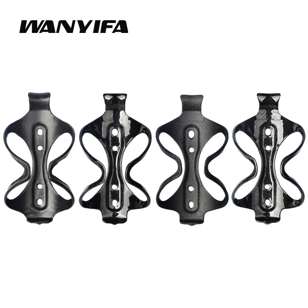 

Wanyifa 3K -UD Ultralight Carbon Fiber Bicycle Water Bottle Cage MTB/Road Bike Bottle Holder