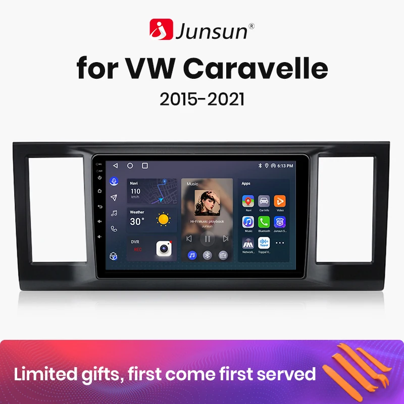 

Junsun V1 AI Voice Wireless CarPlay Android Auto Radio for Volkswagenavelle 2015-2020 4G Car Multimedia GPS 2din autoradio