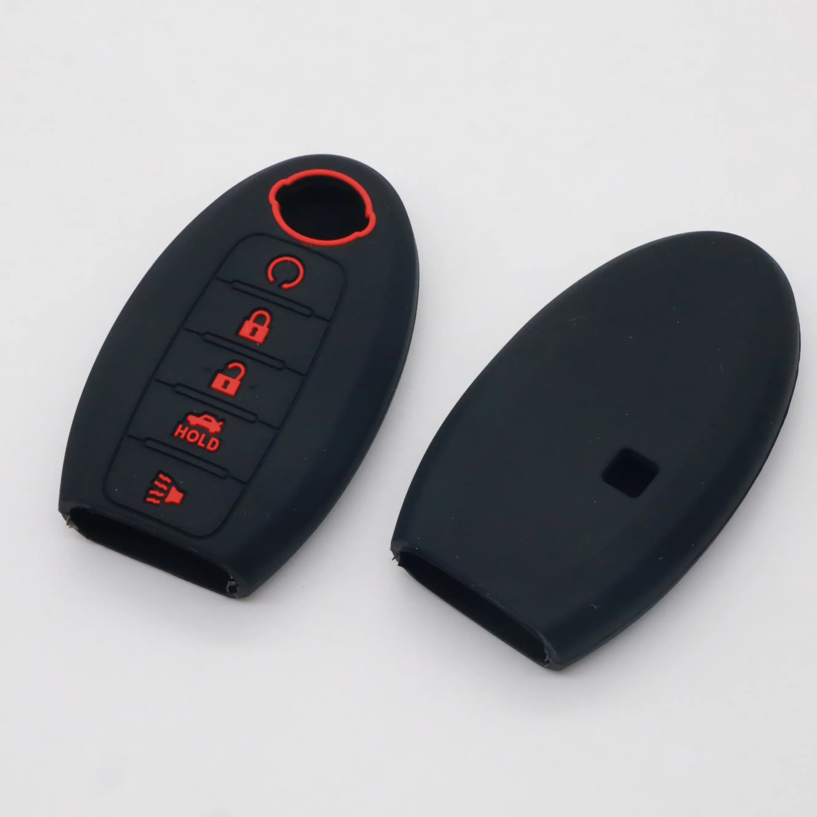 Key Case Key Case Cover Remote Control Case Cover Silicone Car Remote Key Case Cover Nissan Altima Maxima Murano Sentra Versa Titan Leaf Juke Quest Elgrand NV200 Note Tiida