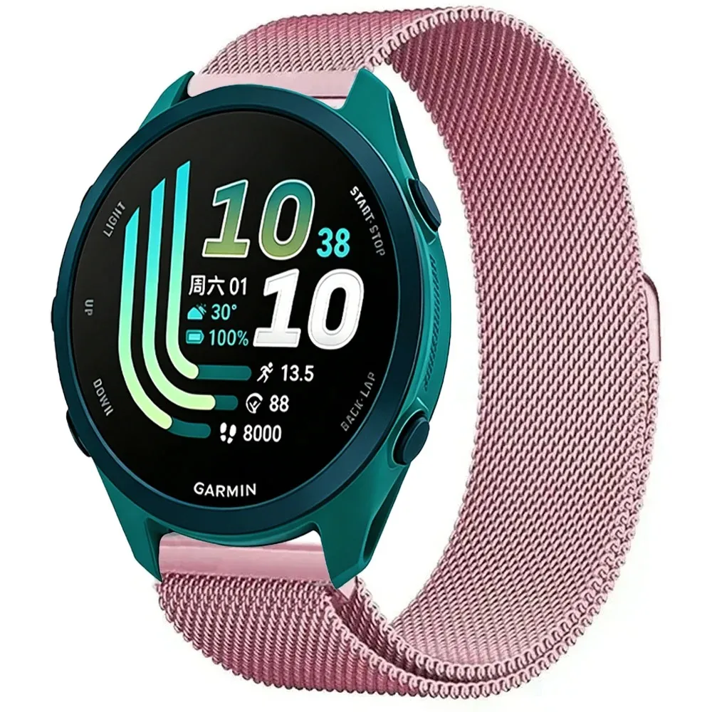 Milanese Mesh Wristband - Elegant Stainless Steel Adjustable Strap, 22mm & 20mm Sizes