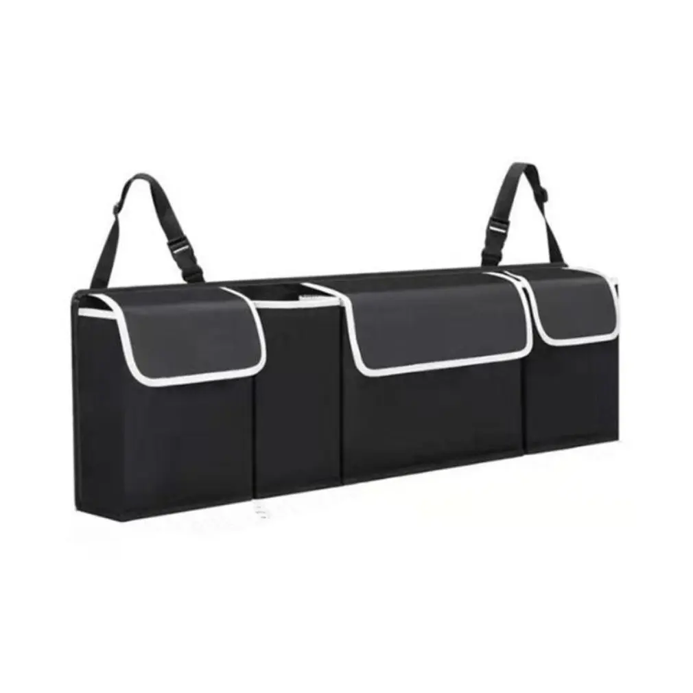 

Car Trunk Organizer Backseat Storage Bag SUV High Capacity Multi-use Oxford Cloth Car Seat Back Organizers Accessories