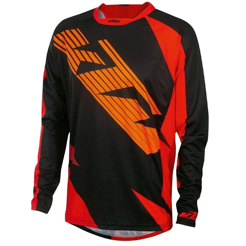 Bike Cycling Jersey Bicycle Jersey Pro Team Moto MTB Motocross Jersey Enduro Maillot Hombre DH BMX MX Cycling Downhill Plus Size Men Ktm bike cycling jersey bike cycling clothes