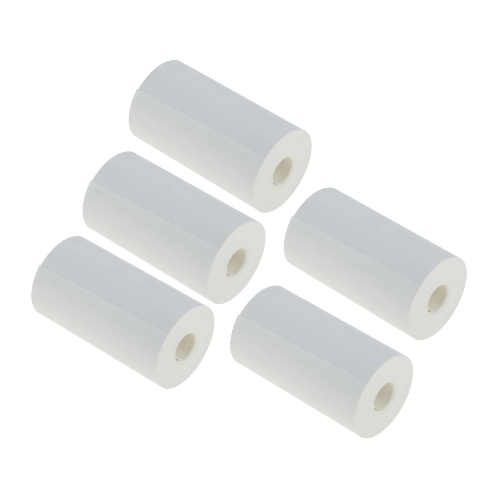 Papel de impressão térmica para celular, Mini impressora térmica, 58mm, 58mm, 57x30mm, Coreless, gravação no computador, caixa registradora, 5Rolls