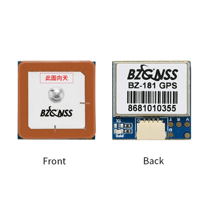 BZGNSS BZ121 BZ181 BZ251 Module de positionnement GPS double protocole adapté FPV hors contrôle de sauvetage Drones de croisement à voilure fixe – Image 3