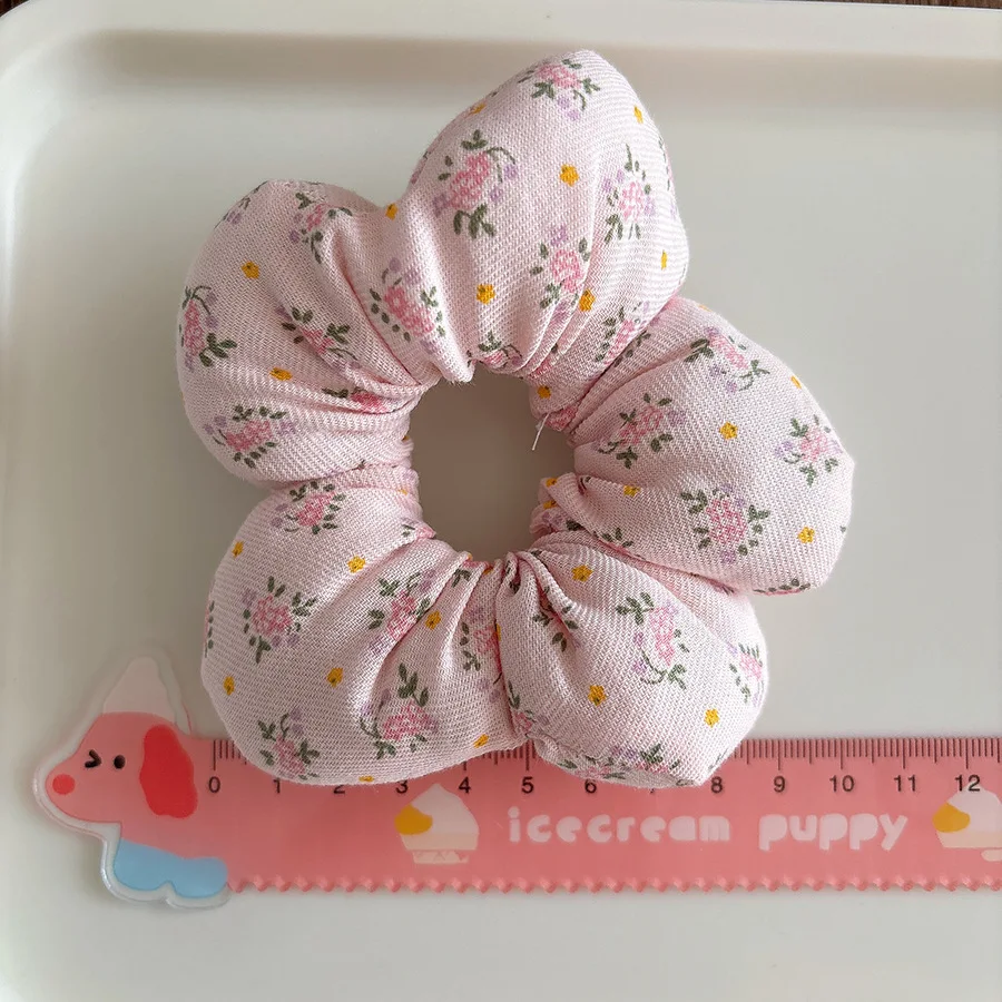 2025 Super süße Blumen-Haargummis für Kinder, Mädchen, Kinder, elastisches Haarband, Zubehör, Krawatte, Haarring, Seil, Kopfschmuck, Kopfbedeckung, Ornament – Detail 16