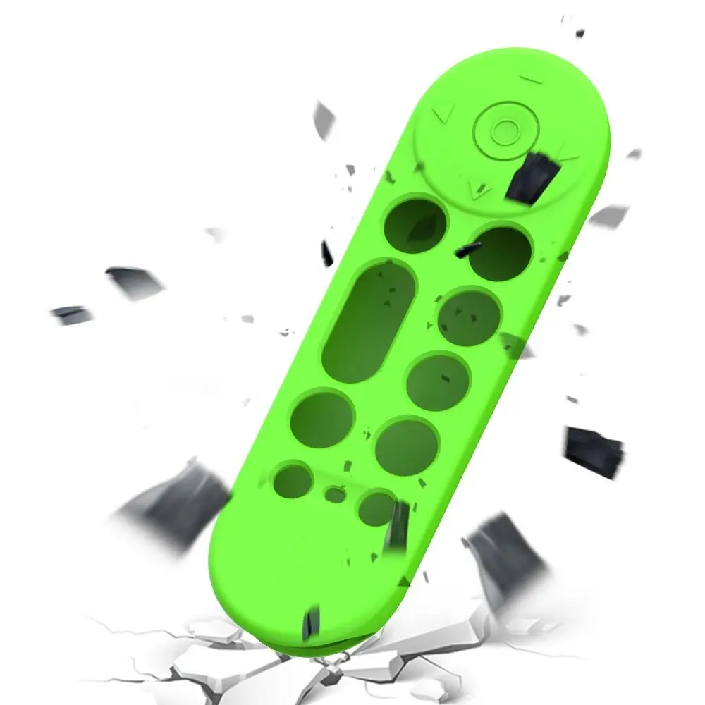 Silicone Remote Controller Cover Anti-scratch Remote Protective Case for Google TV Streamer 4K Voice Control,silicone remote case,silicone remote cover,silicone remote sleeve,remote controller cover,silicone case protector