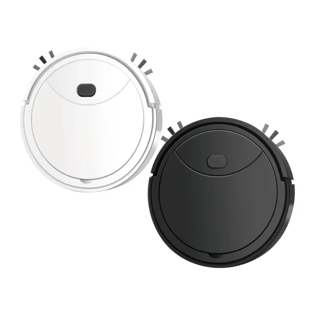 Robot Vacuum Cleaner  Sweeper 90 Mins Runtime Strong Suction Quiet 3 in 1 Robotic Vacuum  Tile Floor 3