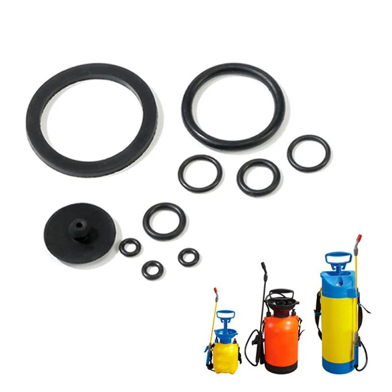 10 Pièces Joints Piston Caoutchouc Pour Compresseur Air 550W - Kit Réparation Pompe Silencieuse Sans Huile
