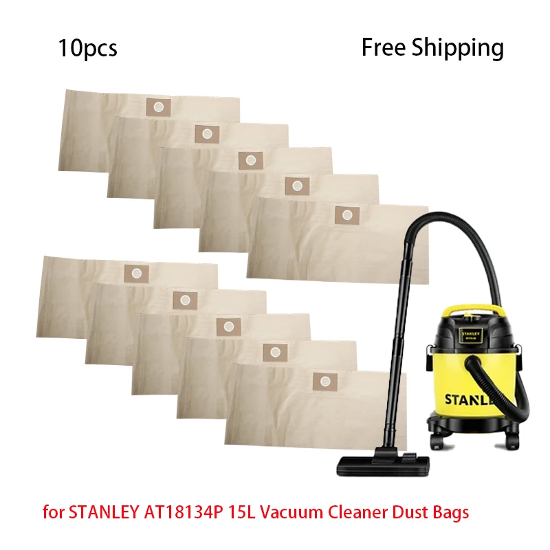 10PCSSTANLEYVacuumCleanerPaperDustBagforSTANLEYAT18134P15L