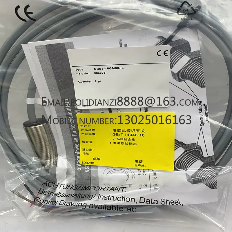 

New proximity switch sensor NBB5-18GM60-I3 NBB5-18GM60-I3-V1 In stock