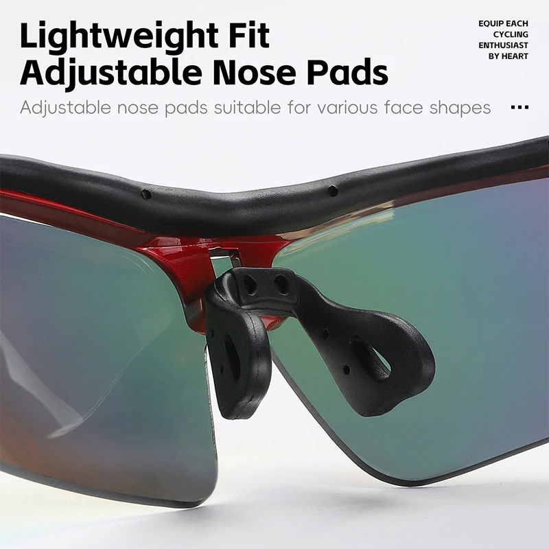 WEST BIKING Cycling Glasses UV400 Protection Lightweight Unisex Sunglasses Outdoor Sport Hiking Fishing Driving Colorful Goggles