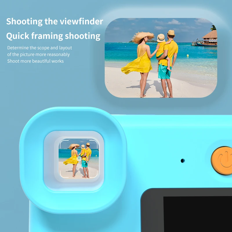 Kids Instant Camera Print Camera digital camera For Children 1080P HD Digital Photo Paper Child Toy For Christmas Gift
