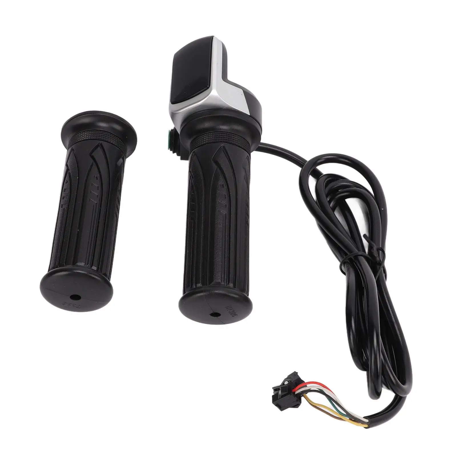 24V 36V 48V Electric Scooter Throttle LCD Display With Switch Button E-Bike Handlebar Accelerator