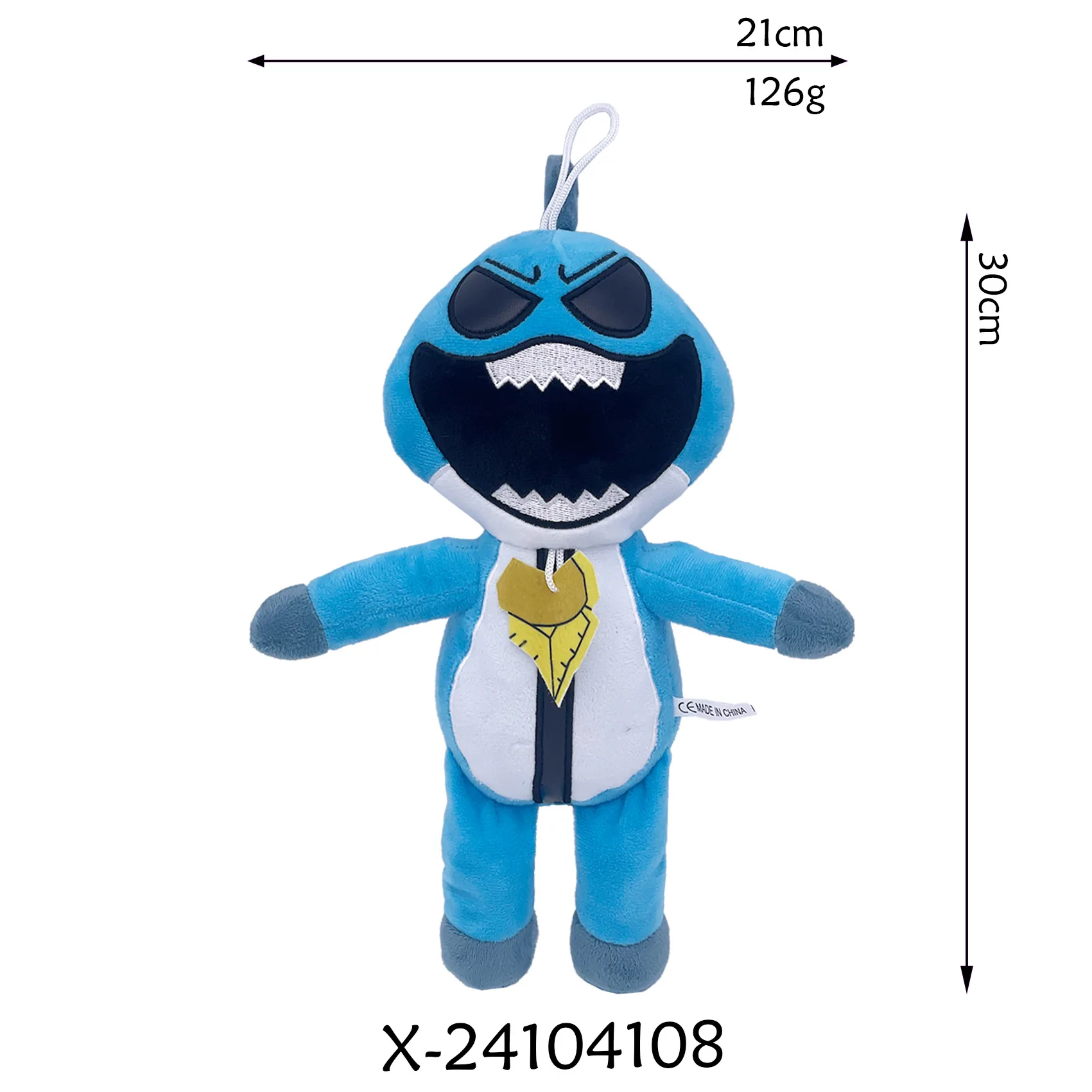 ナイトメアクリッターズ ぬいぐるみ ひも付き 30cm 足ブラタイプ