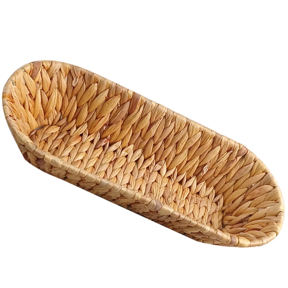 

Bread Basket Woven Organizer Basket Food Serving Basket Tabletop Storage Container
