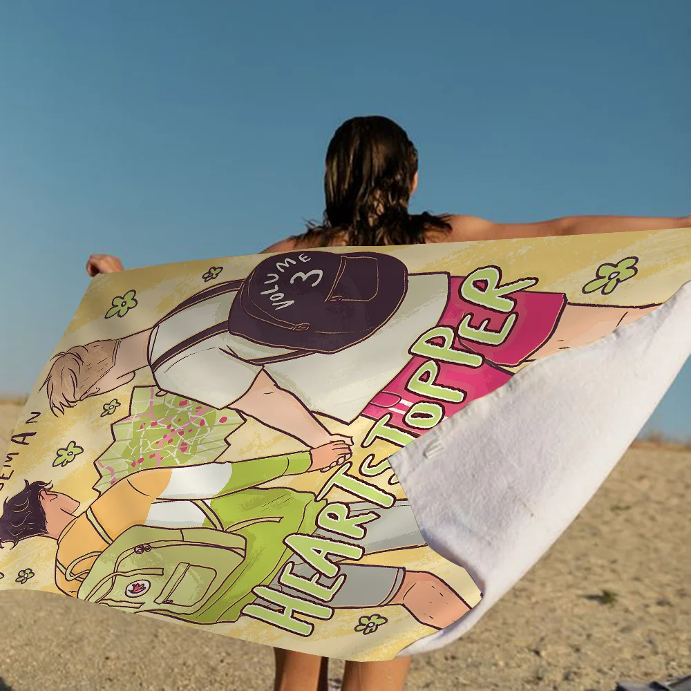 New Heartstopper Big Microfiber Beach Towels Quick Dry Towel Sand Beach Towels Pool Towel For Travel Swim Pool Yoga 2