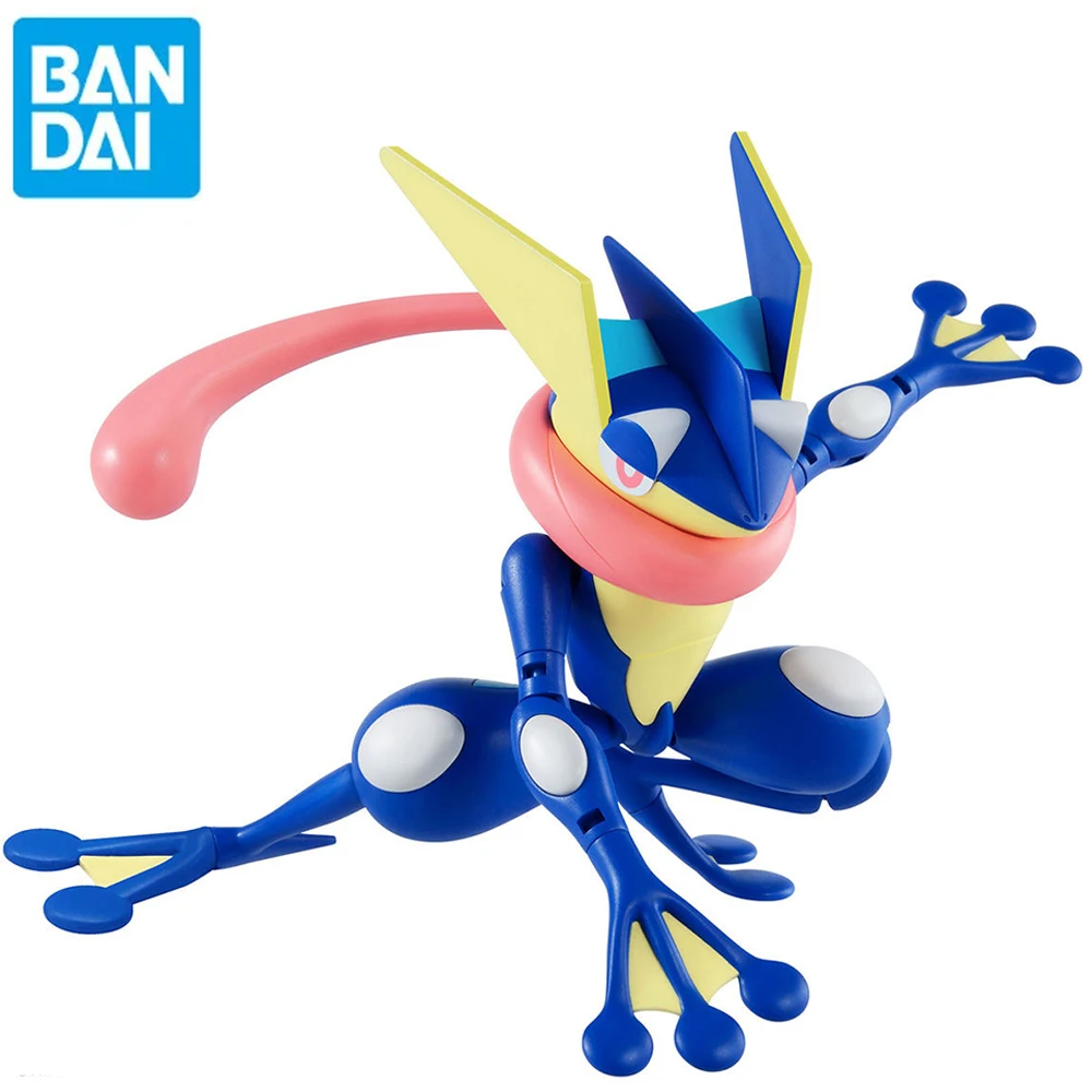 В наличии Оригинальные игрушки Bandai Pokemon plmo Greninja, аниме игрушки, подарки, коллекционные сборные фигурки для фанатов детей