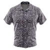 Tri Force Zelda Button Up Hawaiian ShirtFashion Trend Breathable Loose Versatile Casual Sports Summer Men 3