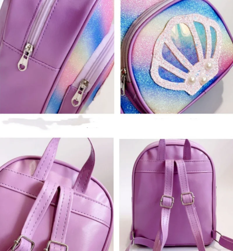PU Shell Backpack Girl Cute Cartoon Personalized Kindergarten Schoolbag Children's Gift Trend Backpack 6