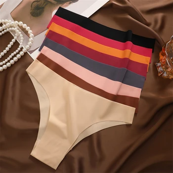 Ultra-Thin Seamless Silk Panties 1