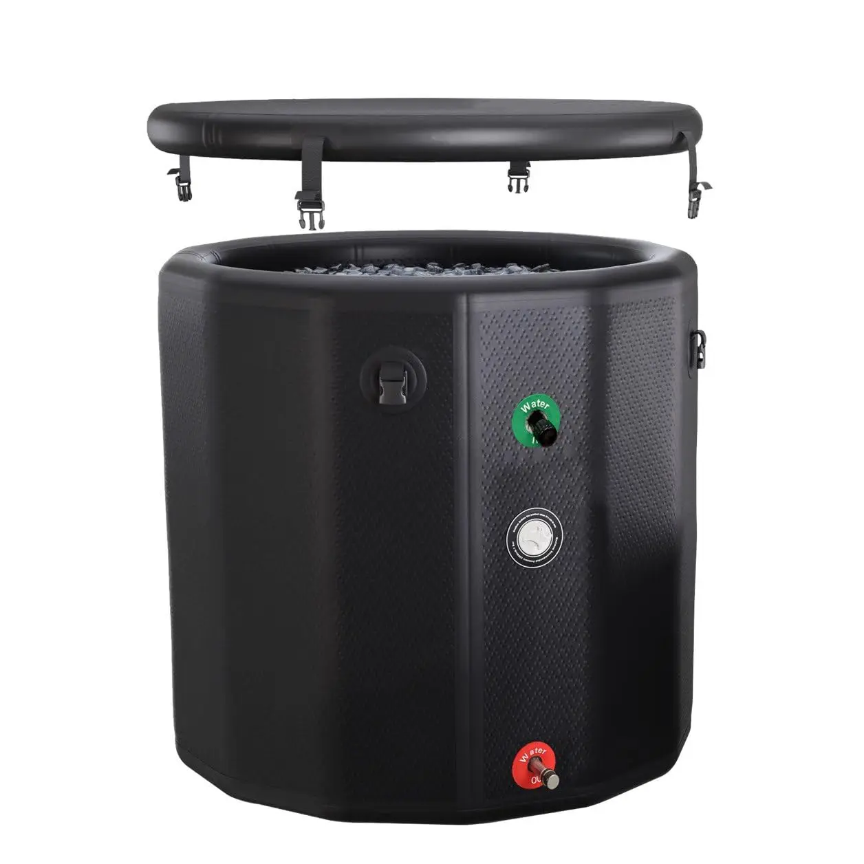 

Stock 100/132/150cm Inflatable Ice Tub Recovery Cold Plunge Ice Bucket Bathtub Pool Portable Ice Bath With Lid For Athletes