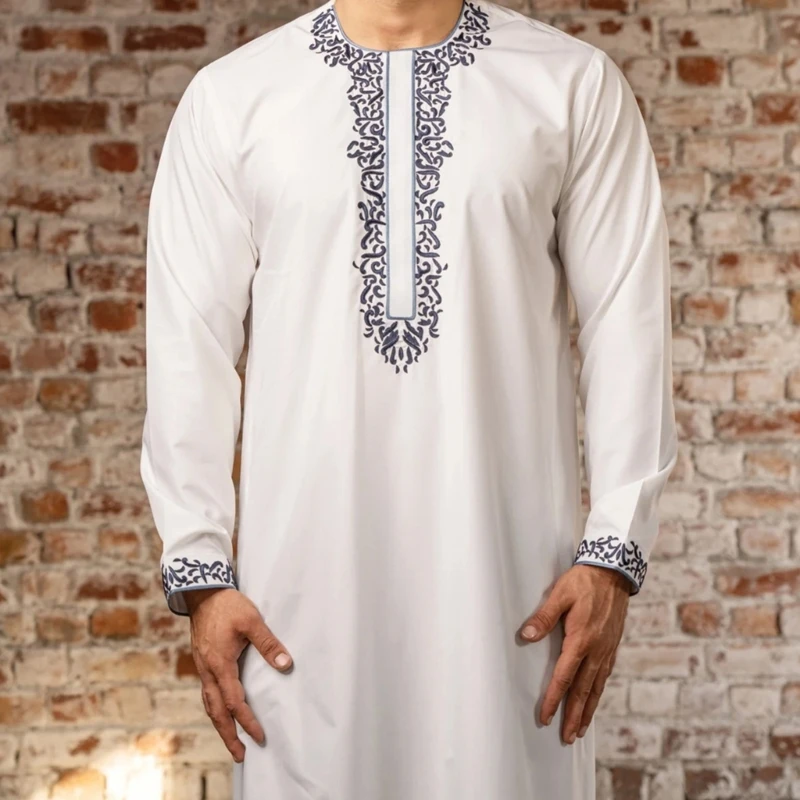 634C   Ҹ  ̽  ߵ Jubba Thobe   ƶ Kaftan Thobe  ƶ Ƿ