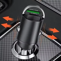 100W Car Charger USB Fast Charging For IPhone QC3.0 Mini PD USB Type C Charger Car Phone Charger For Samsung Huawei XiaoMi - Image 3