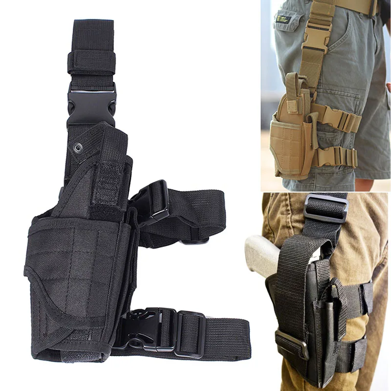 Pistol Holster Universal Tornado Multipurpose Drop Leg Glock/Beretta Thigh for All Pistols