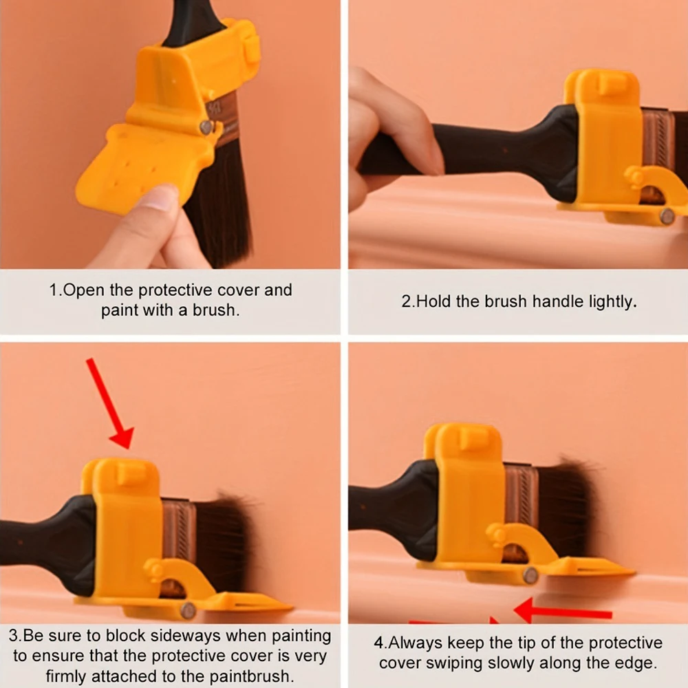 Latex Paint Trimming Brush Color Separator Paint Ware Interior Wall Dark Corner Wall Roof Imitation Wool Brush Hand Tools