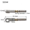 100PCS Eyeglasses Spring Hinge For Repairing Broken Eyeglass Flex Temples Broken Spring Replacement Part NEW 6