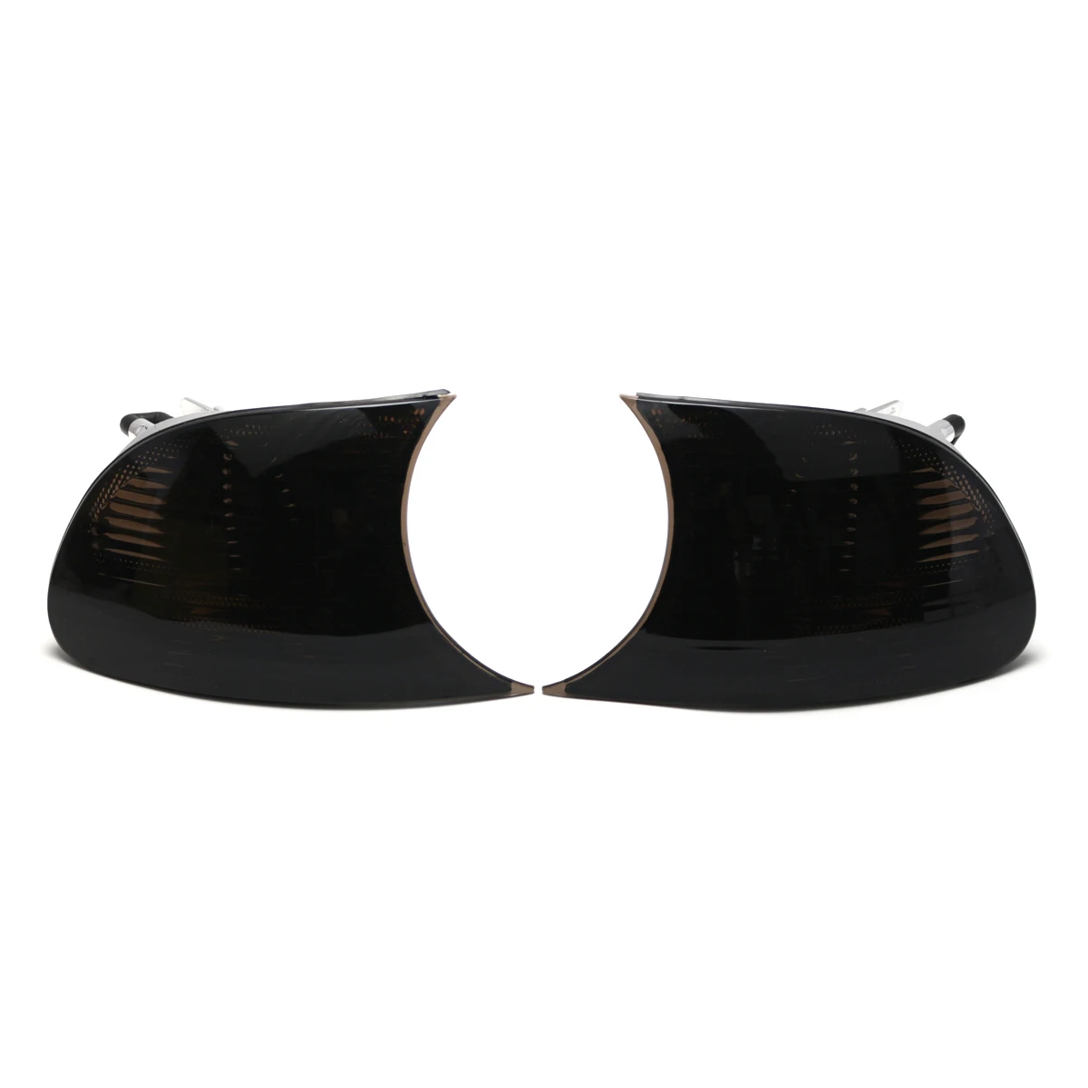 【美品】BMW E46 後期 コーナーランプカバー Car Corner Lights Cover Shape Yellow Lens 02-05 For BMW E46
