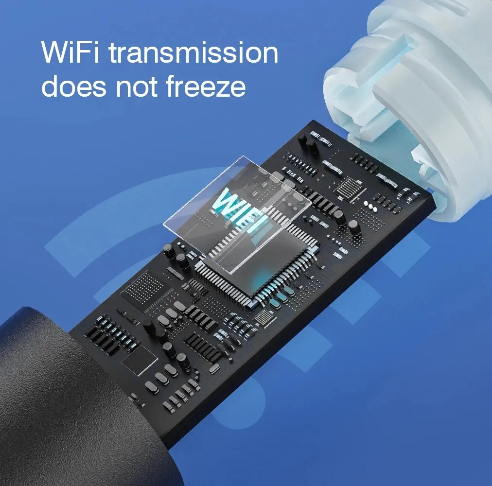 Ear Wax Cleaner Wireless Visual Otoscope WiFi Luminous Earpick With Camera Endoscope Wax Removal Tool