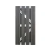 DIY Wood Plastic Composite  fencing 1.8*1.8 M(6ft) Aluminium Wpc Panel Fence 4
