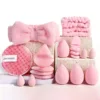 Makeup Brushes and Sponges Set, Pink Makeup Puff, Beauty Egg, Headband, Wristband Remover Kit, Makeup Tool, Gift 20-32pcs