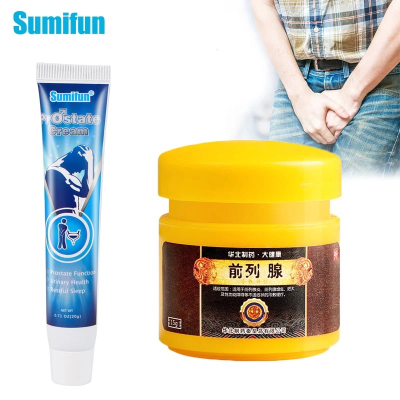 2Types Male Prostatic Treatment Ointment Urinary Prostatitis Improve Kidney Function Prostatic Cream Herbal Medicine Plaster