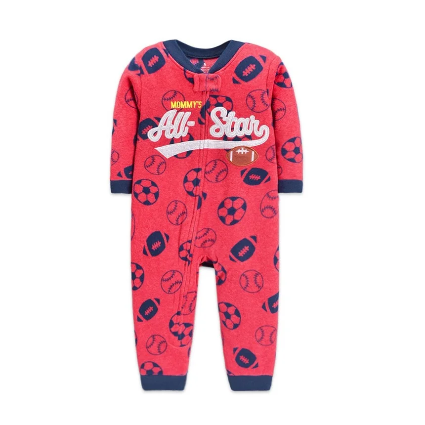 thumbnail image 1 of 9-24 Months Warm Infant Baby Rompers Xmas Animal Winter Spring Fleece Baby Boys Girl Costumes Animal Overall Babe Jumpsuits, 1 of 5