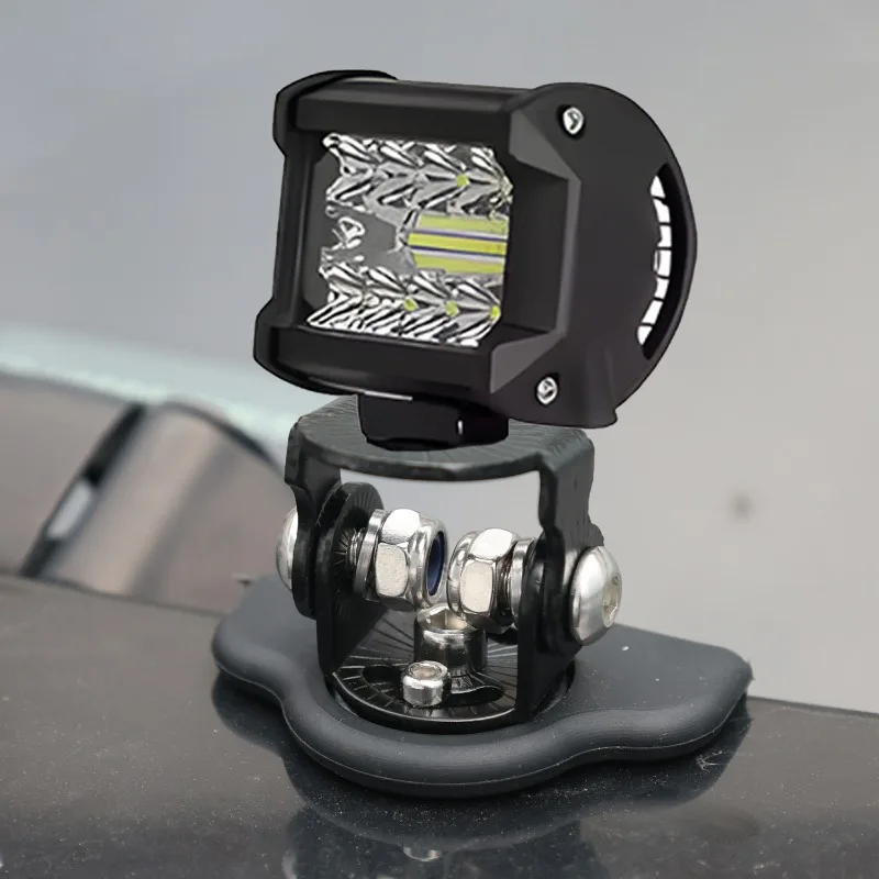 LED Bar Mounting Bracket LED Work Light Clamp Holder Hood Fog Light Lamp Holder Off Road AUX Light Mount Auto Accessories