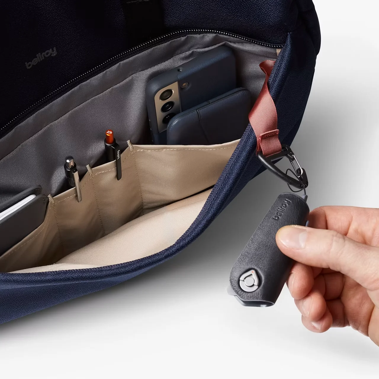 Bellroy Via Work Bag 14L Messenger Laptop Briefcase Portable Travel Crossbody Single Shoulder Handbag Commuter Work Sling Purse