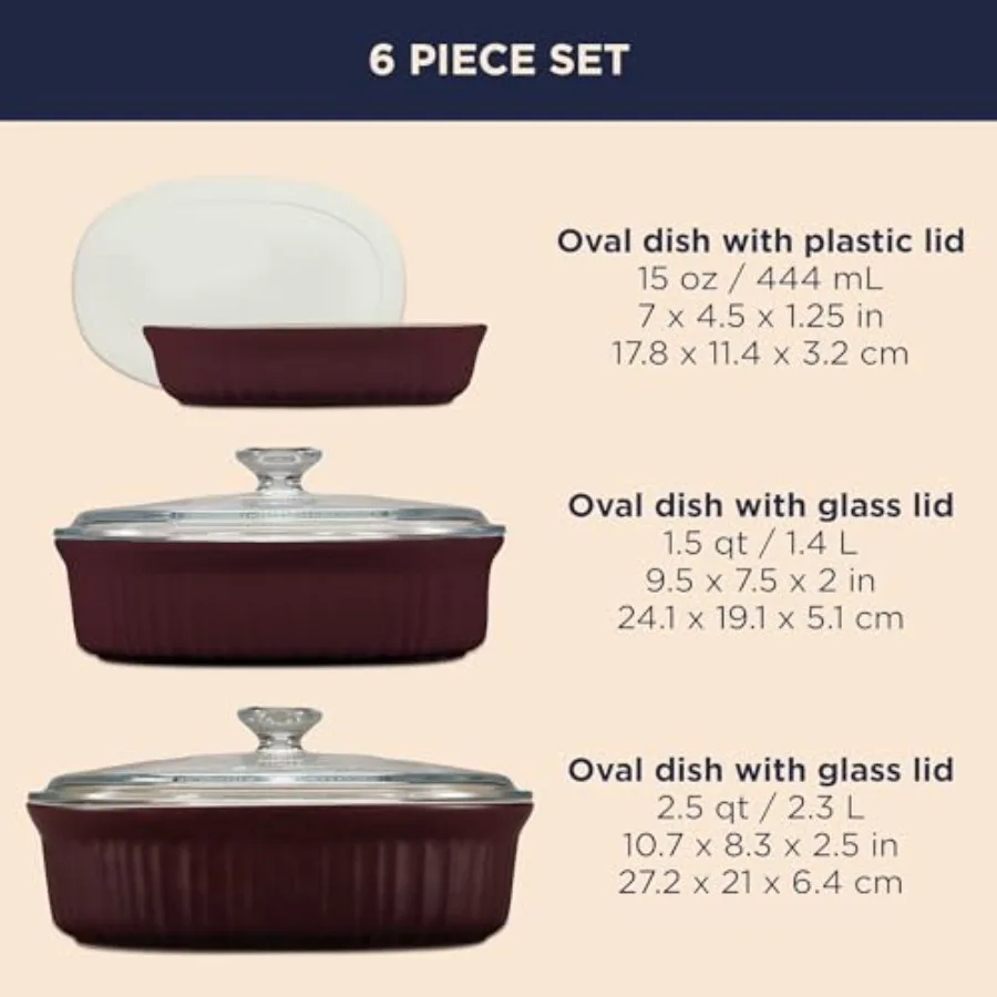 Ceramic Bakeware Set 2