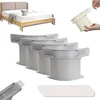 4Pcs Bed Corner Sheet Grippers Straps Heavy Duty Mattress Straps for All Sheet Sizes, Non-Slip Sheet Holders Secure Bed Sheets 1