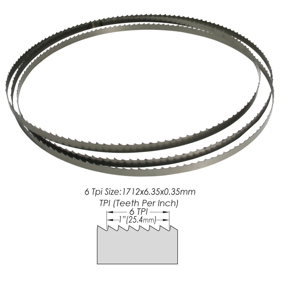 Lama Per Sega A Nastro Coronet IMP – 1712 Mm X 1/2″ X 4 TPI – Xcalibur Per Legno