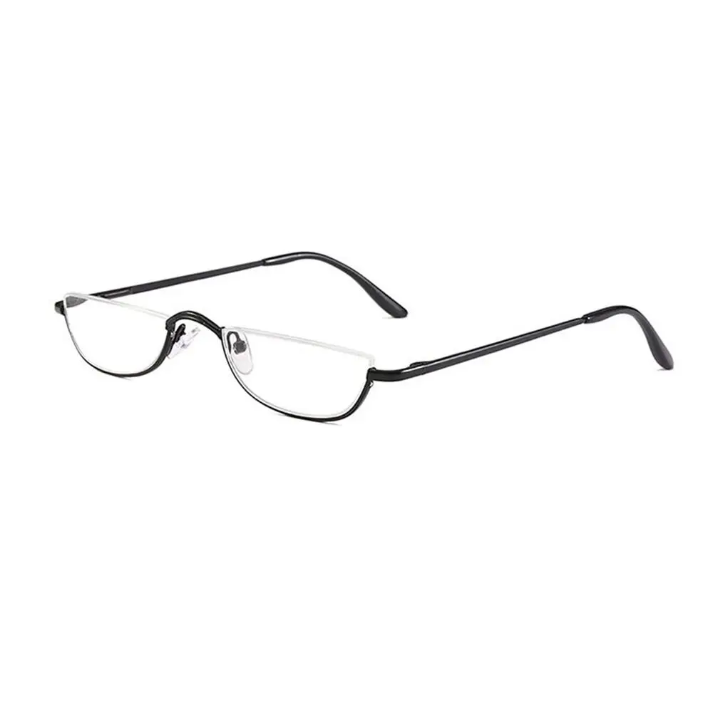 Neue Mode Halbmond Lesebrille Feder scharnier Lesebrille ultraleichte Harz brille Vision Pflege 1.00 ~ 4,0 Dioptrien – Detail 13