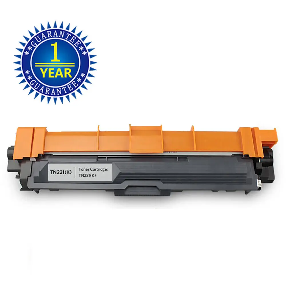 1Pk Tn221Bk Tn-221 Tn221 Black Toner For Brother Hl-3140Cw Hl-3150Cdn Hl-3170Cdw