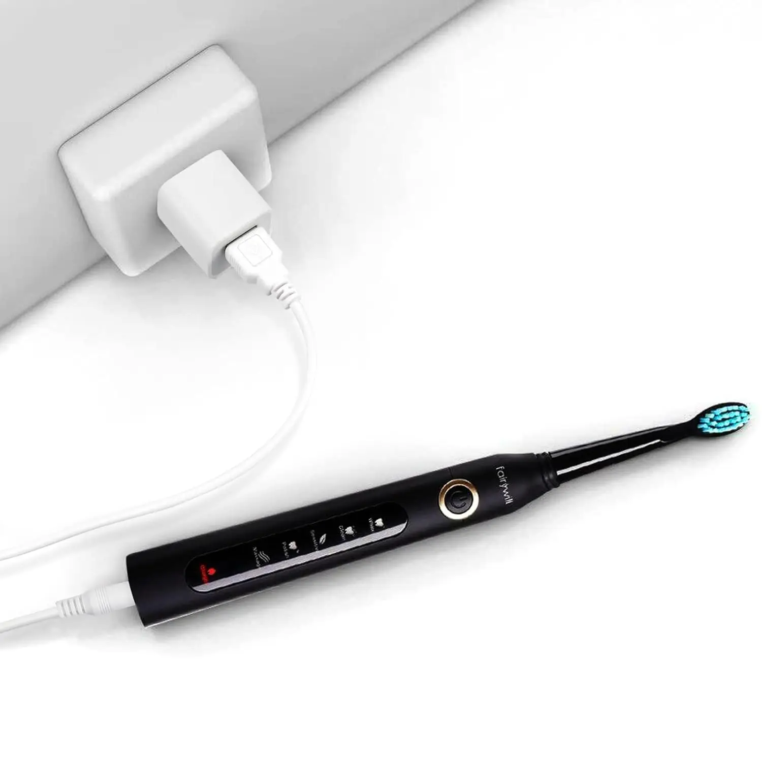 Charger Replacement For Fairywill Sonic Electric Toothbrush Bitvae D2 Sonic USB Charging Cable 2-Pack usb charging cable