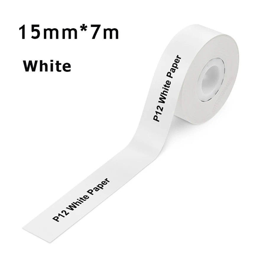 Adhesive Maker Paper for Name Stickers and Tags, 15mm x 7m Roll