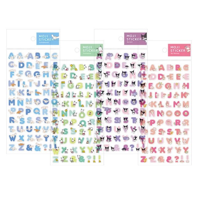 Moji Alphabet Sticker Cinnamoroll