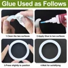 Professional Super Glue DIY Jewelry Making Ring Rhinestone Earring Strong Instant Contact Adhesive Second Cyanoacrylate 502 Bond 6